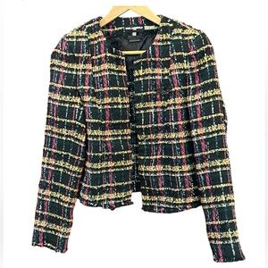 Karl Lagerfeld Multicolor Tweed Blazer